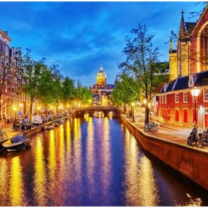 【世界のファッション】世界一自由な街☆水の都 オランダアムステルダムは運河の建設がもたらした富と繁栄の街